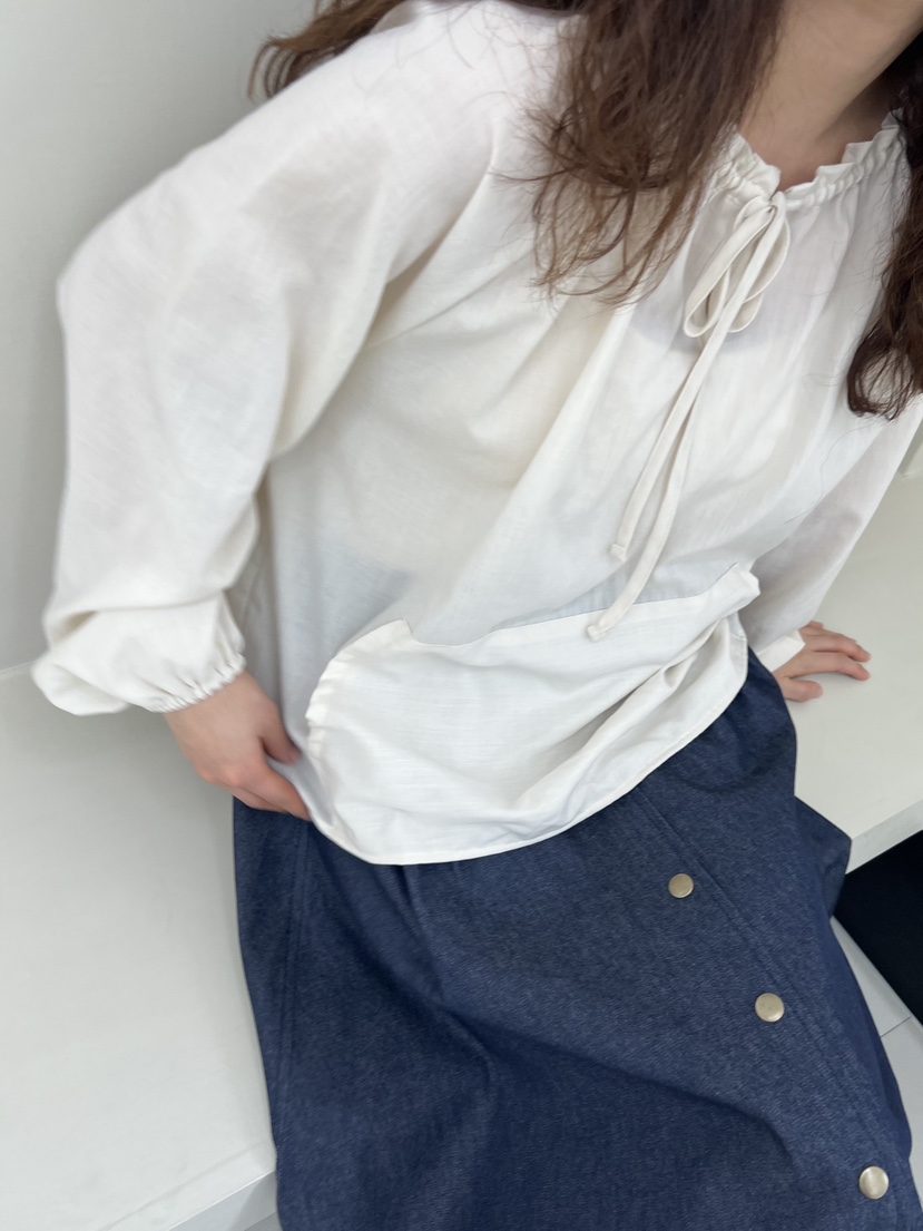 HOME GROUND韓國直郵㊣東大門實拍女裝新款熱賣襯衫蕾絲衫口袋HOME GROUND襯衫/蕾絲衫
