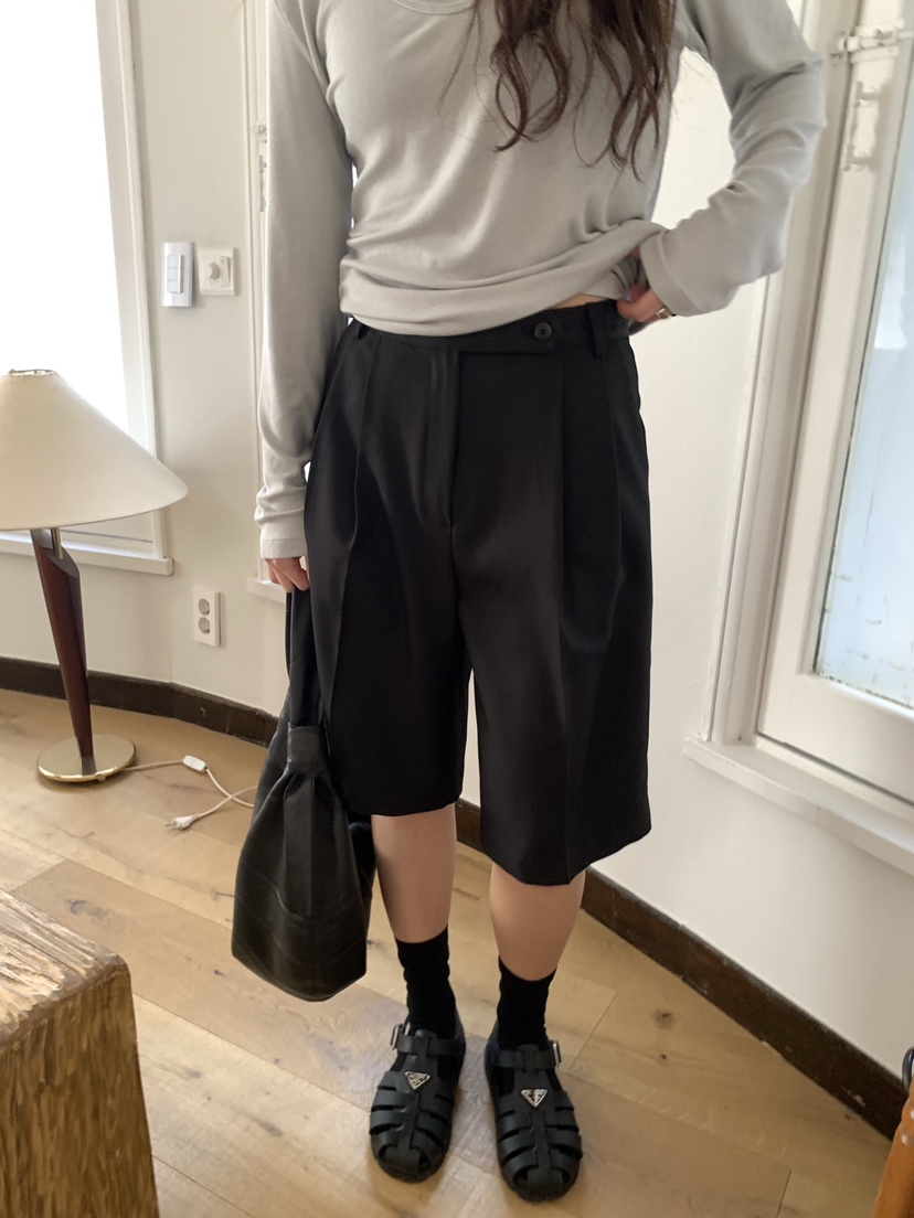 CEDARWOOD直郵韓國代購㊣女裝新款25春夏熱賣人氣職業推薦短褲CEDARWOOD短褲