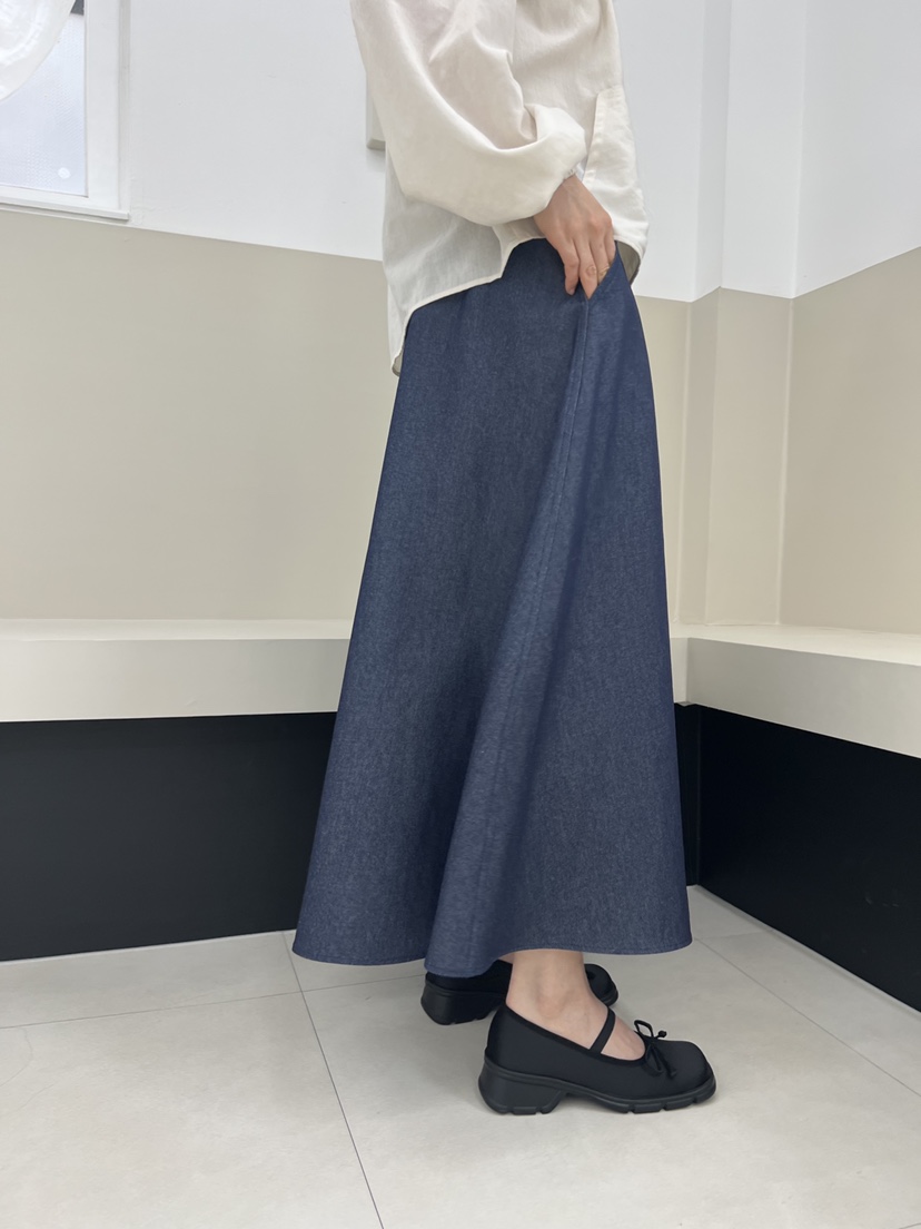 HOME GROUND韓國直郵㊣東大門實拍女裝新款休閑人氣長裙復古HOME GROUND長裙