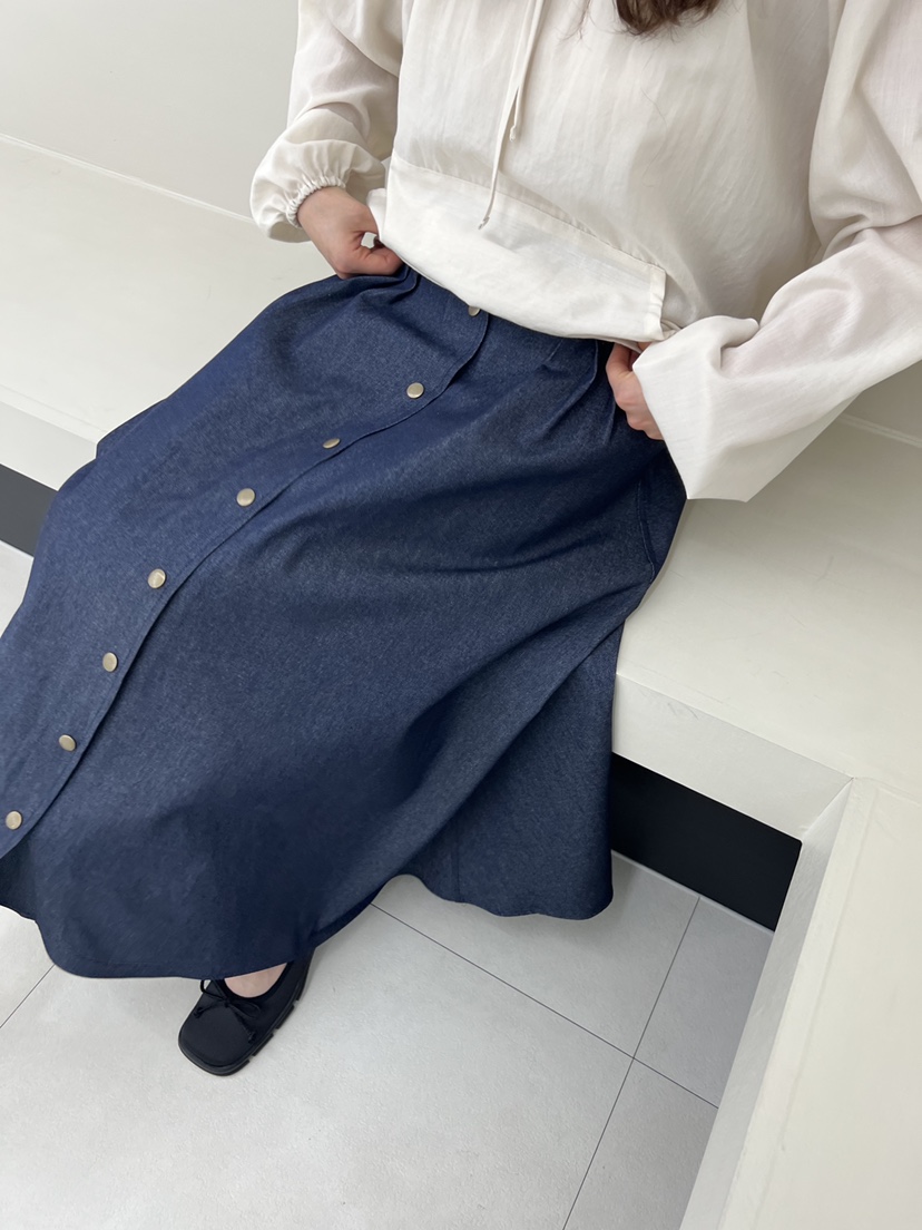 HOME GROUND韓國直郵㊣東大門實拍女裝新款休閑人氣長裙復古HOME GROUND長裙