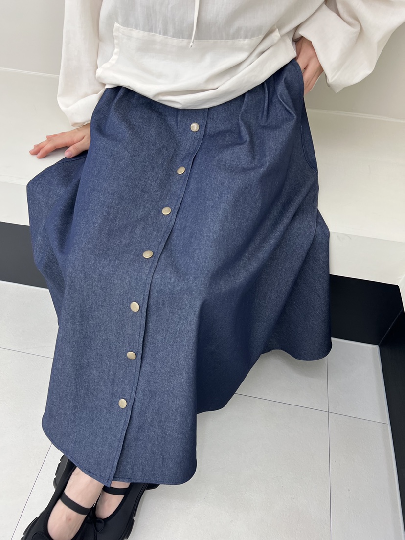 HOME GROUND韓國直郵㊣東大門實拍女裝新款休閑人氣長裙復古HOME GROUND長裙