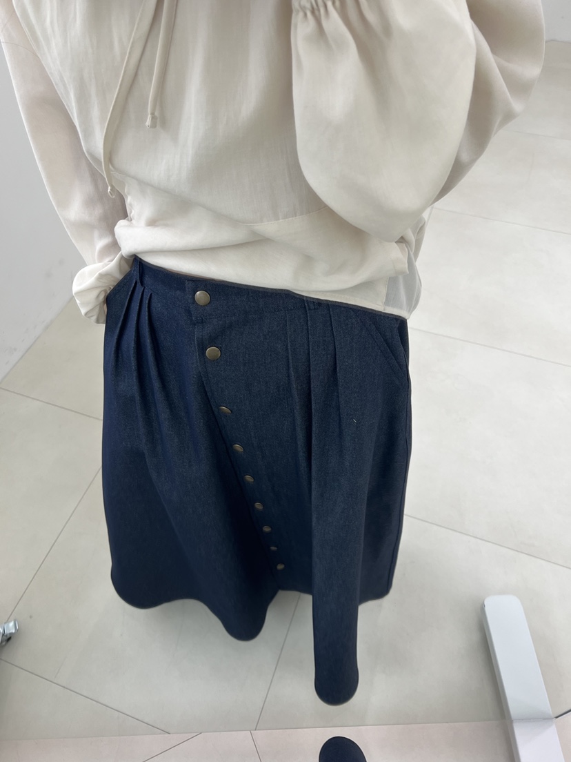 HOME GROUND韓國直郵㊣東大門實拍女裝新款休閑人氣長裙復古HOME GROUND長裙