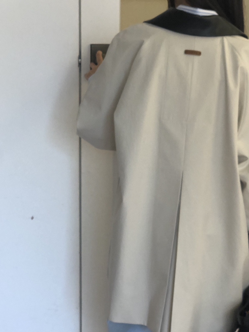 LOGON韓國㊣直郵東大門代購女裝新款時尚職業推薦人氣長款風衣LOGON長款風衣