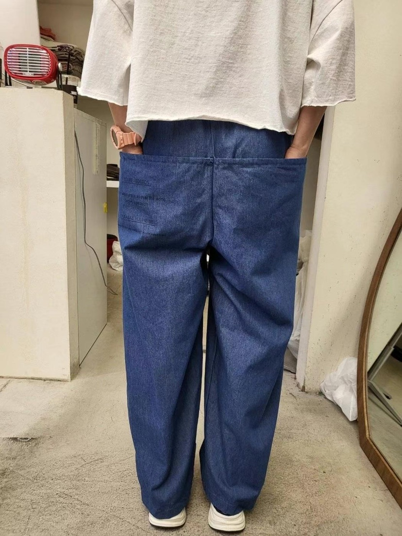 ZACCU韓國直郵㊣女裝新款推薦休閑熱賣職業25春夏時尚牛仔褲ZACCU牛仔褲