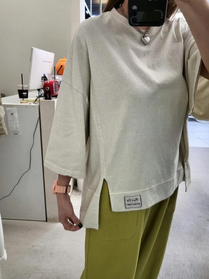 ZACCU韓國㊣直郵東大門代購女裝新品25春夏推薦熱賣長袖T恤ZACCU長袖T恤