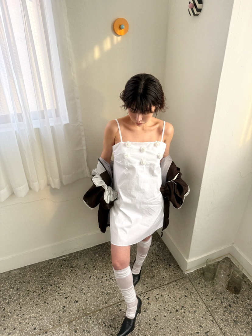 AWESOMESAUCE韓國㊣直郵東大門代購女裝新品推薦25春夏連衣裙AWESOME SAUCE連衣裙