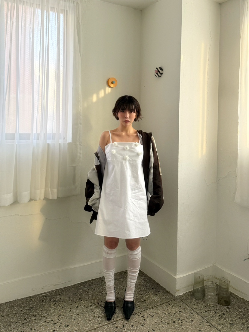AWESOMESAUCE韓國㊣直郵東大門代購女裝新品推薦25春夏連衣裙AWESOME SAUCE連衣裙