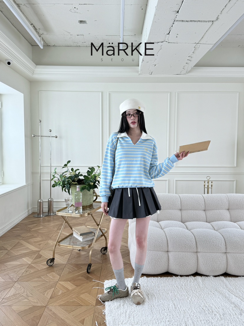 MARKE-P韓國直郵㊣女裝新品推薦休閑職業25春夏時尚熱賣衛衣MARKE-P衛衣