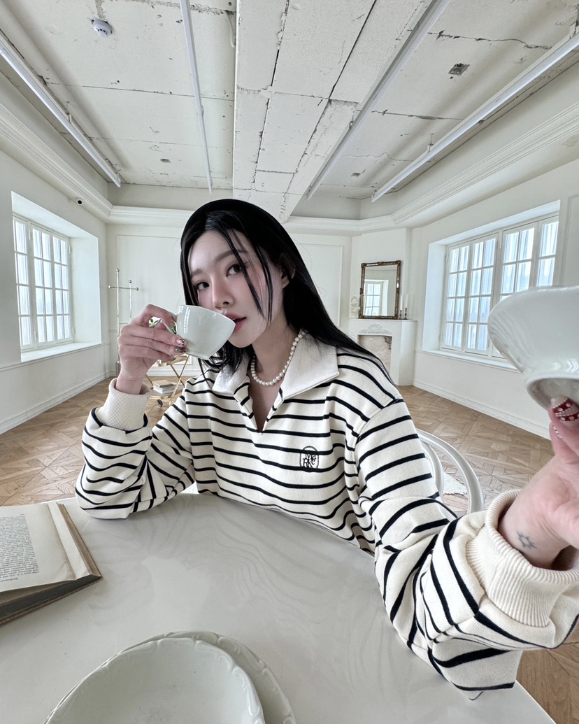 MARKE-P韓國直郵㊣女裝新品推薦休閑職業25春夏時尚熱賣衛衣MARKE-P衛衣