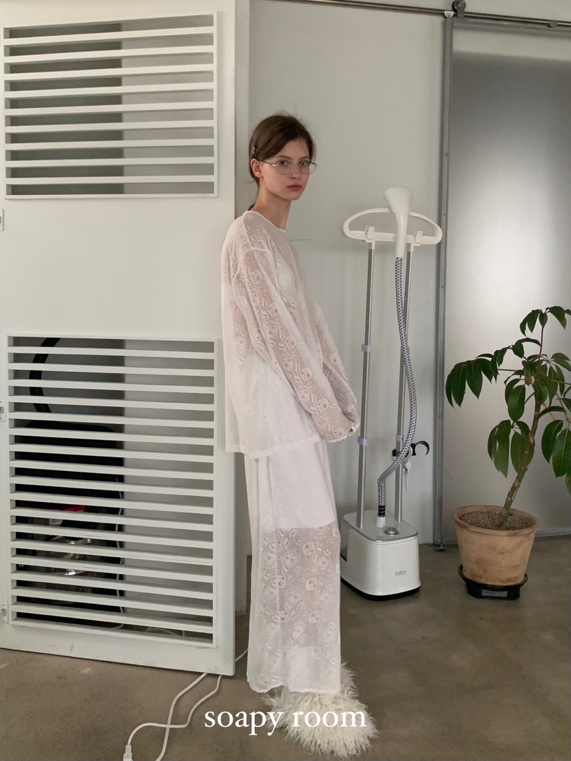 SOAPYROOM直郵韓國代購㊣女裝新款時尚25春夏熱賣休閑職業長裙SOAPYROOM長裙
