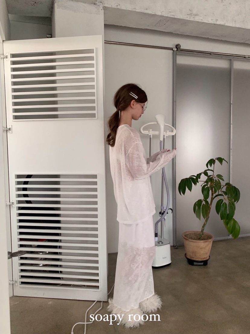 SOAPYROOM直郵韓國代購㊣女裝新款時尚25春夏熱賣休閑職業長裙SOAPYROOM長裙