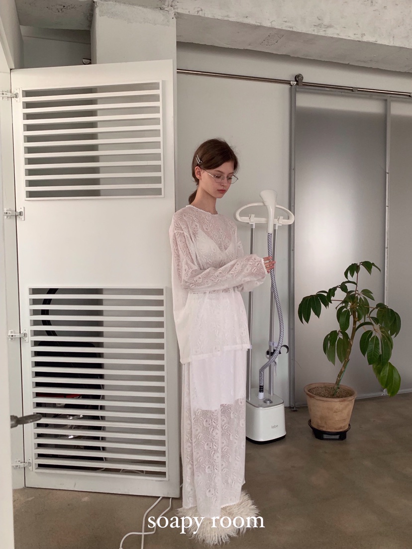 SOAPYROOM直郵韓國代購㊣女裝新款時尚25春夏熱賣休閑職業長裙SOAPYROOM長裙
