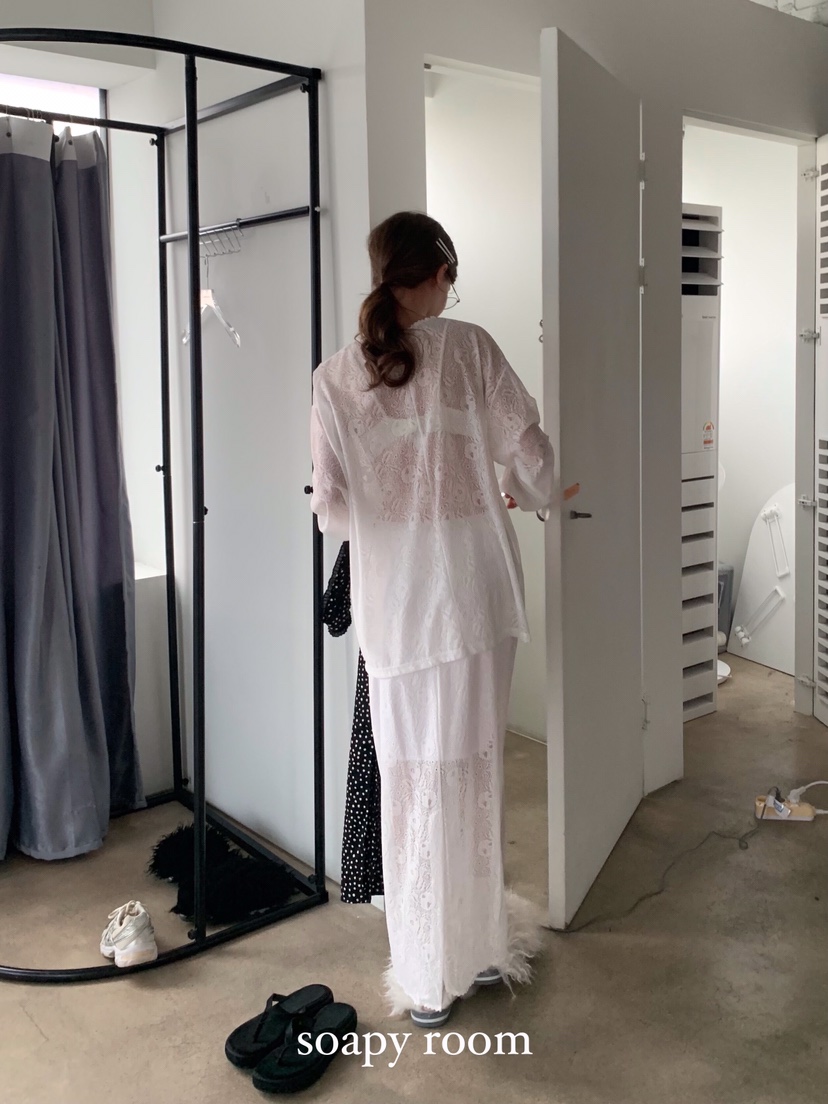 SOAPYROOM直郵韓國代購㊣女裝新款時尚25春夏熱賣休閑職業長裙SOAPYROOM長裙
