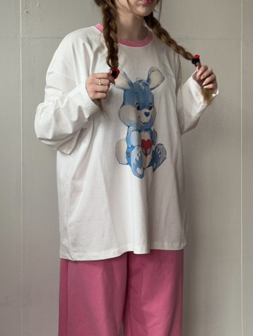 TOLL韓國直郵㊣東大門實拍女裝新款推薦休閑人氣熱賣長袖T恤TOLL長袖T恤