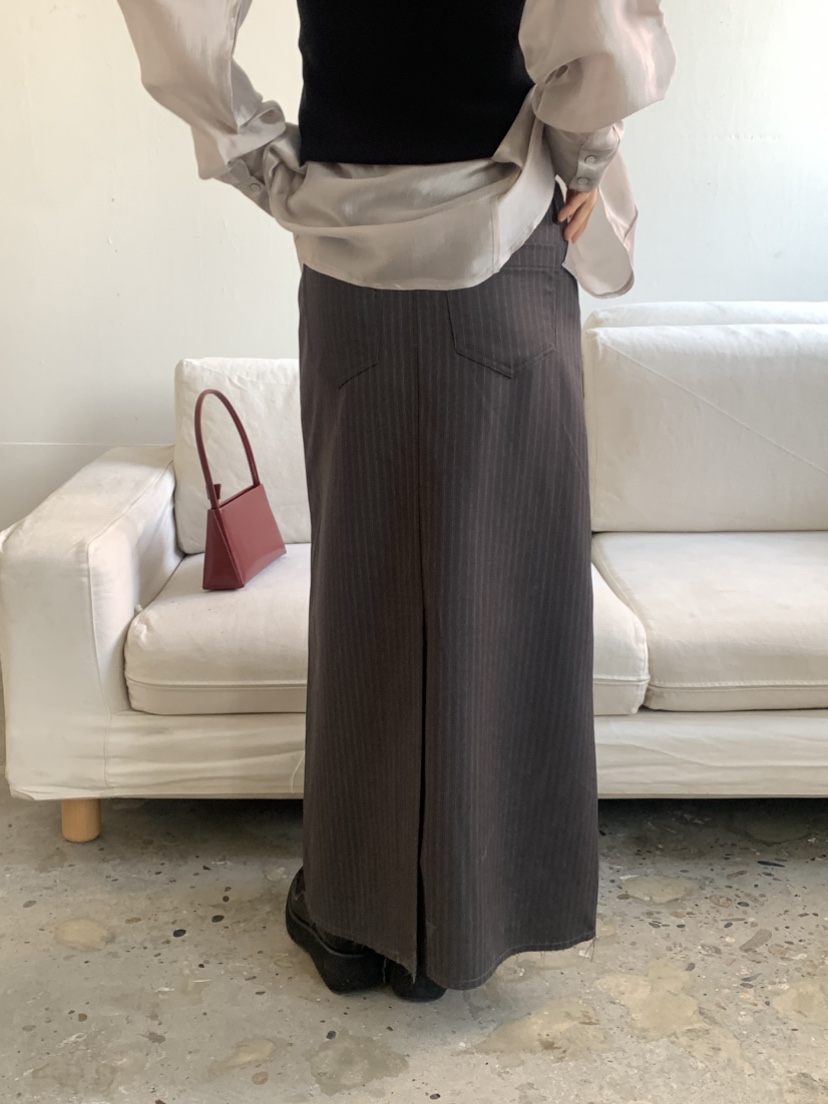 VAARA直郵韓國代購㊣女裝新品人氣推薦休閑職業25春夏熱賣長裙VAARA長裙