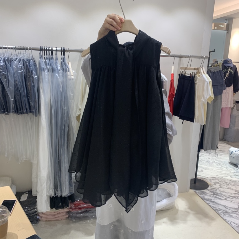 FRILL韓國直郵㊣女裝新款推薦職業時尚人氣休閑25春夏吊帶背心FRILL吊帶/背心