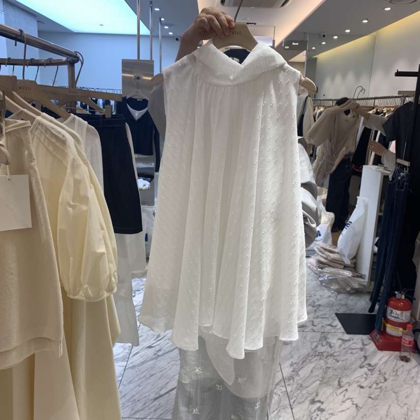 FRILL韓國直郵㊣女裝新款推薦職業時尚人氣休閑25春夏吊帶背心FRILL吊帶/背心