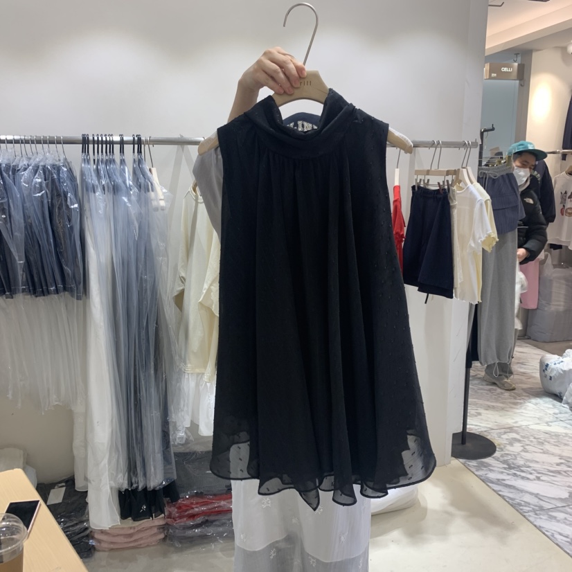 FRILL韓國直郵㊣女裝新款推薦職業時尚人氣休閑25春夏吊帶背心FRILL吊帶/背心圖色2