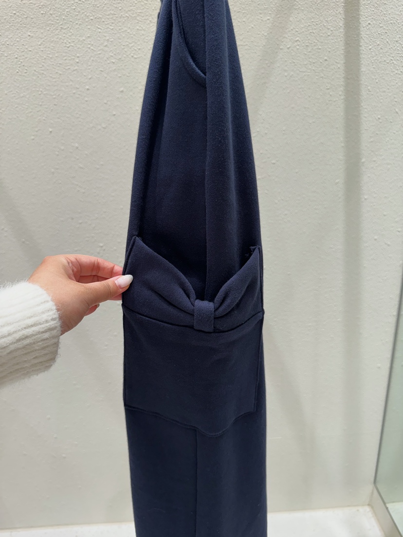 MARKE-P韓國直郵㊣東大門實拍女裝新品25春夏半身裙中短裙蝴蝶結口袋MARKE-P半身裙/中短裙