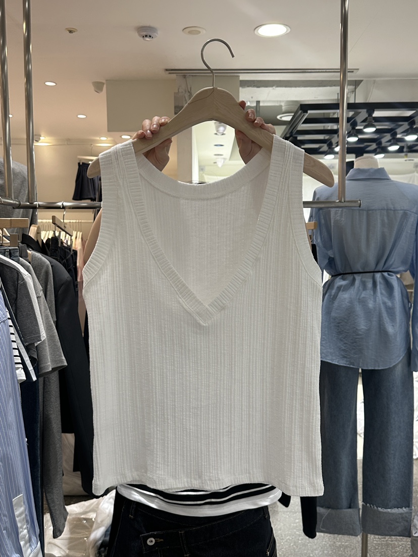 INSSENSE-A韓國㊣直郵東大門代購女裝新品熱賣休閑吊帶背心INSSENSE-A吊帶/背心圖色2
