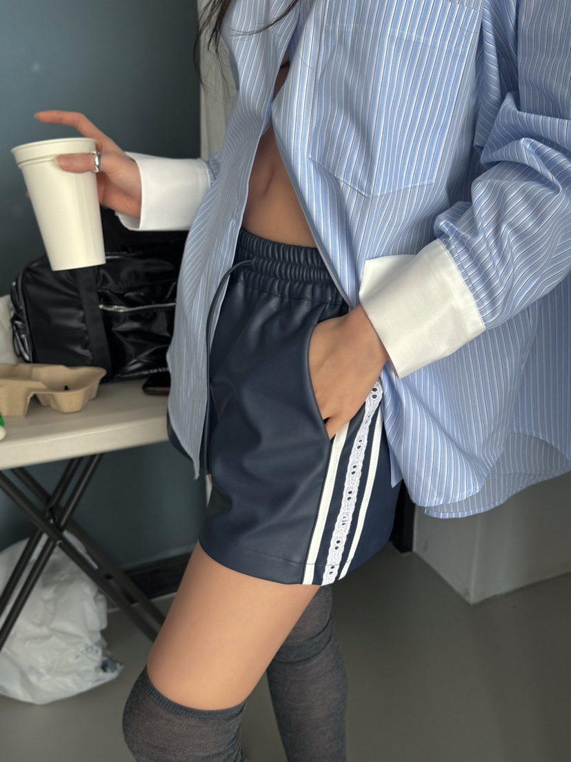 INSSENSE-A韓國㊣直郵東大門代購女裝新品時尚職業推薦短褲INSSENSE-A短褲