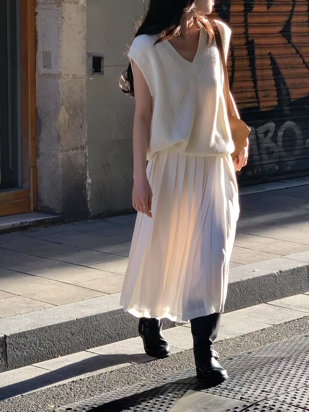 MICO-미코-T韓國㊣直郵東大門代購女裝新品人氣半身裙中短裙ALL OVER半身裙/中短裙