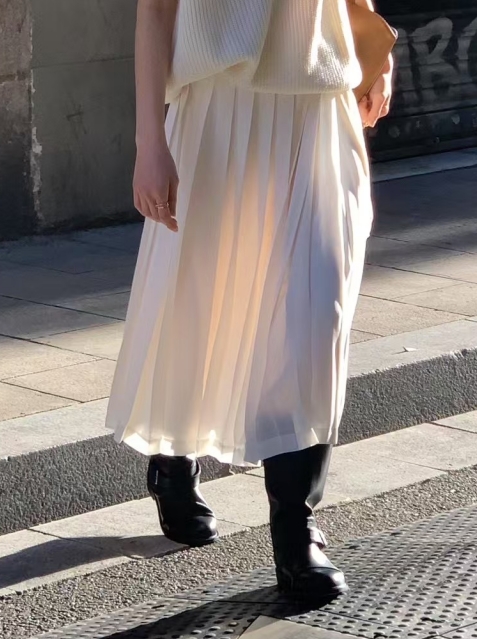 MICO-미코-T韓國㊣直郵東大門代購女裝新品人氣半身裙中短裙ALL OVER半身裙/中短裙