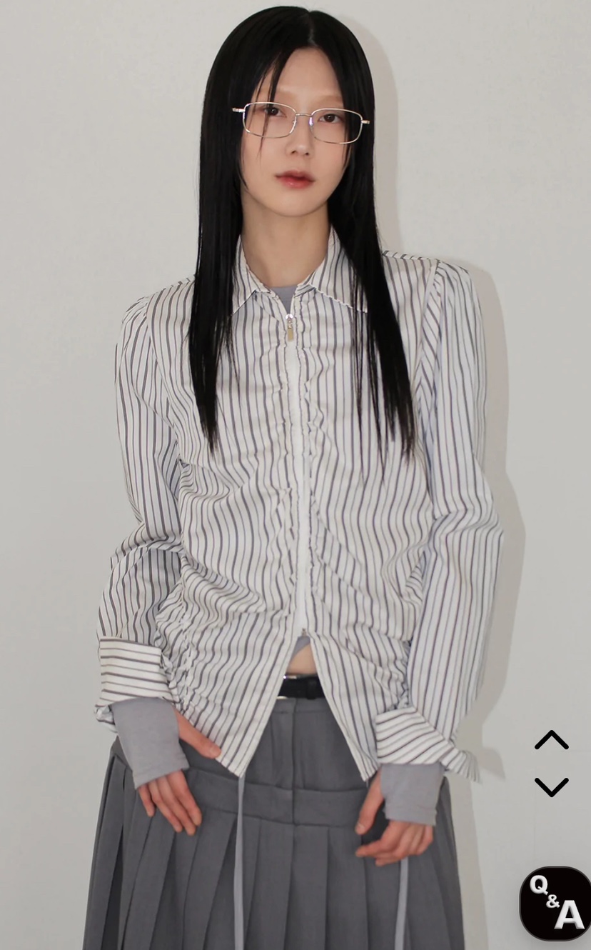 BYRING直郵韓國代購㊣女裝新品推薦時尚熱賣25春夏襯衫蕾絲衫BYRING襯衫/蕾絲衫