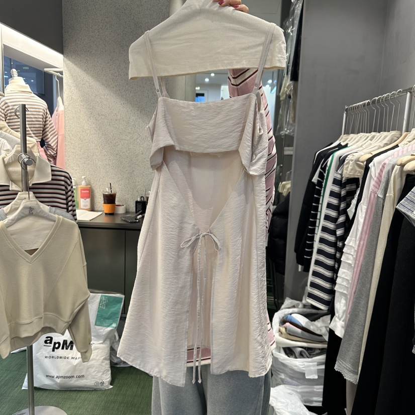 AMOEBA韓國直郵㊣女裝新品25春夏人氣熱賣職業休閑時尚連衣裙AMOEBA連衣裙