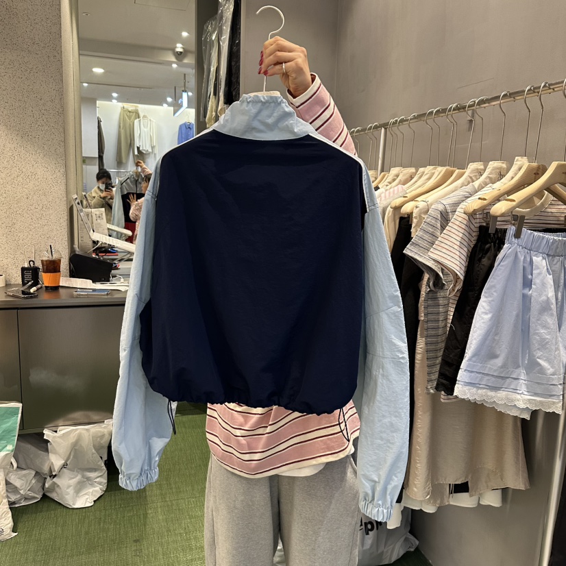 AMOEBA直郵韓國代購㊣女裝新款時尚人氣推薦25春夏職業夾克AMOEBA夾克