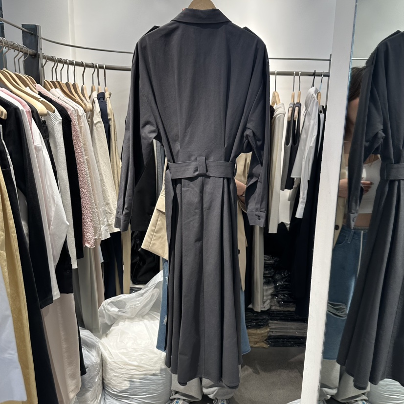 HABLE直郵韓國代購㊣女裝新品時尚休閑職業熱賣連衣裙含腰帶HABLE連衣裙