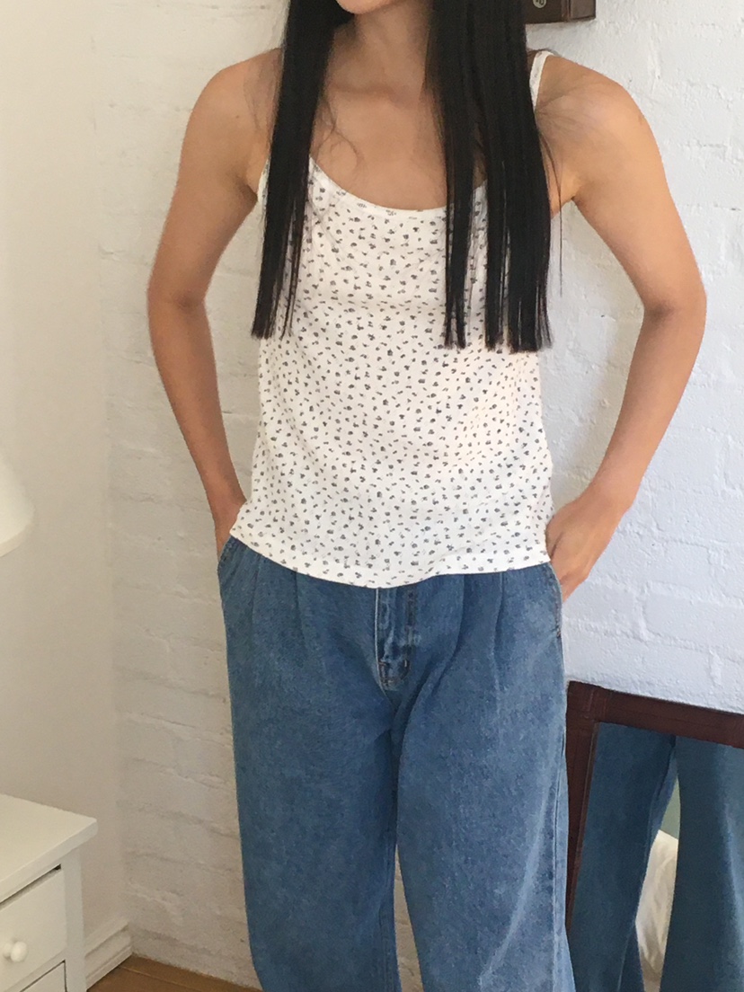 ORDINARYA韓國直郵女裝新品熱賣推薦真品時尚人氣25春夏吊帶背心ROESMMOSS吊帶/背心