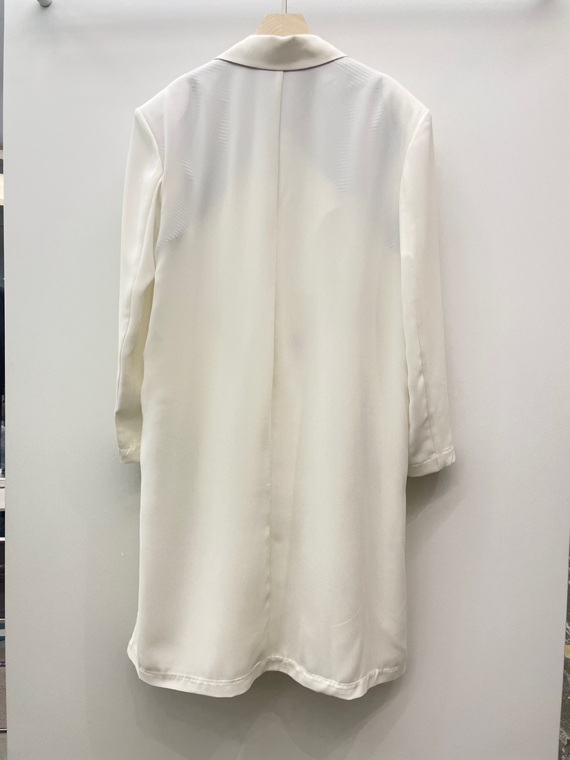 NYLON韓國直郵女裝新品真品25春夏休閑推薦熱賣人氣長款風衣NYLON長款風衣