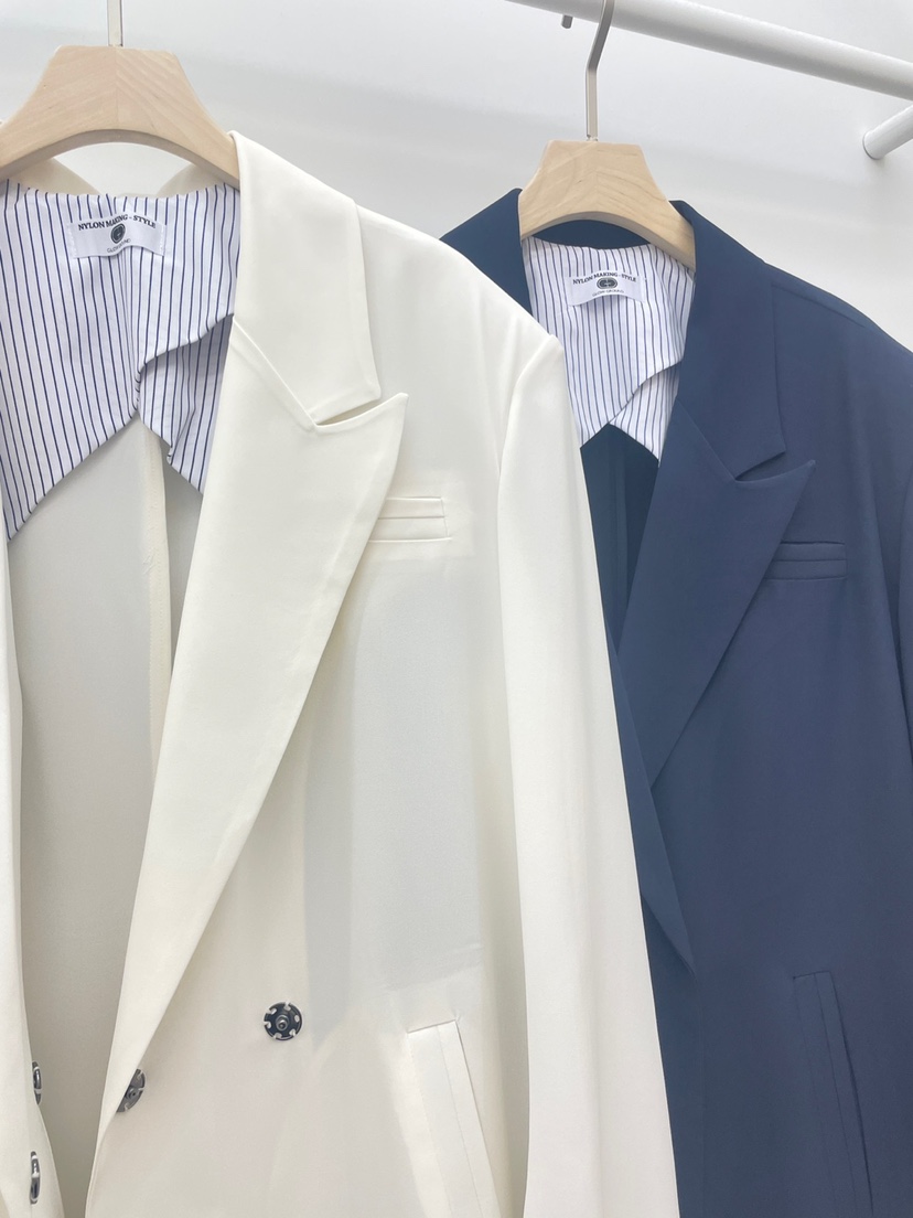 NYLON韓國直郵女裝新品真品25春夏休閑推薦熱賣人氣長款風衣NYLON長款風衣