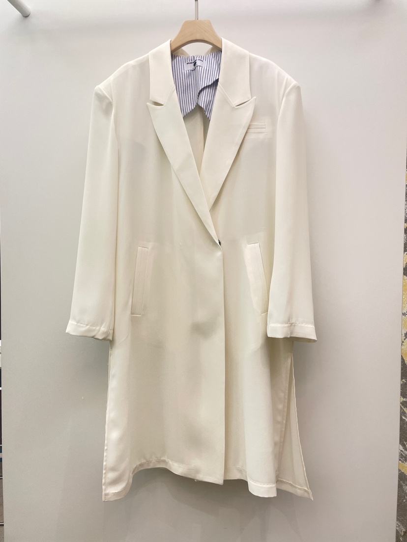 NYLON韓國直郵女裝新品真品25春夏休閑推薦熱賣人氣長款風衣NYLON長款風衣圖色1
