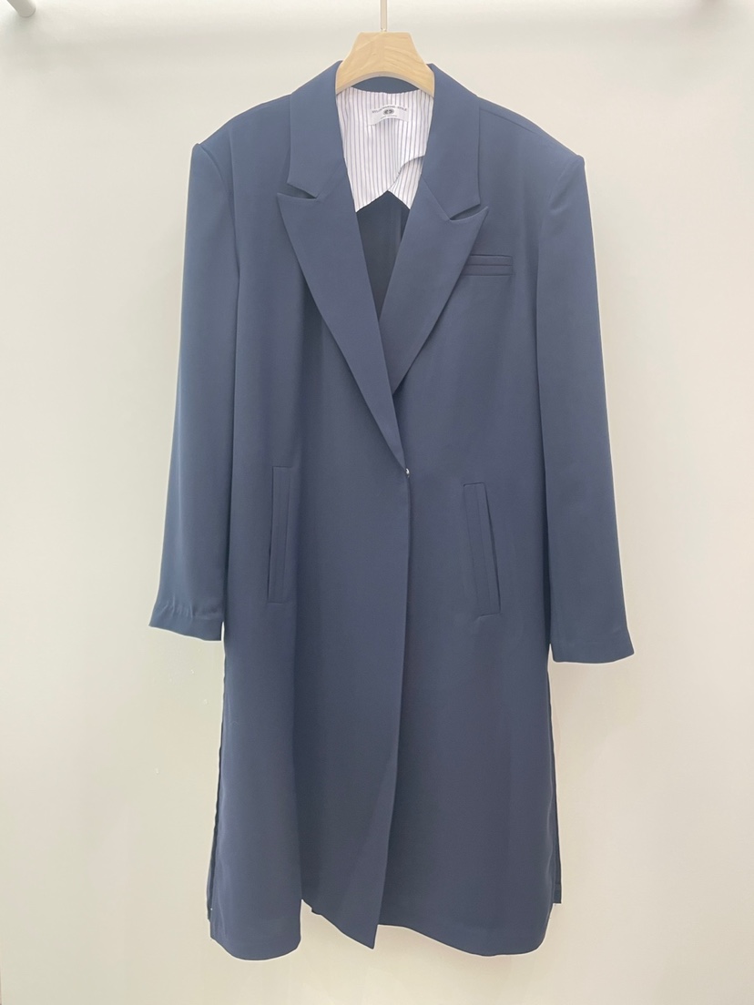 NYLON韓國直郵女裝新品真品25春夏休閑推薦熱賣人氣長款風衣NYLON長款風衣圖色2