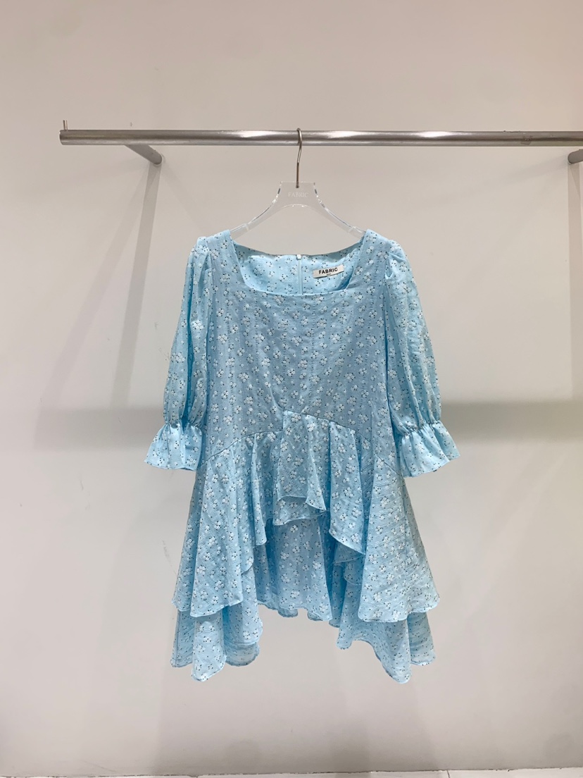 FABRIC韓國直郵女裝新品休閑職業真品時尚推薦25春夏連衣裙FABRIC連衣裙圖色3