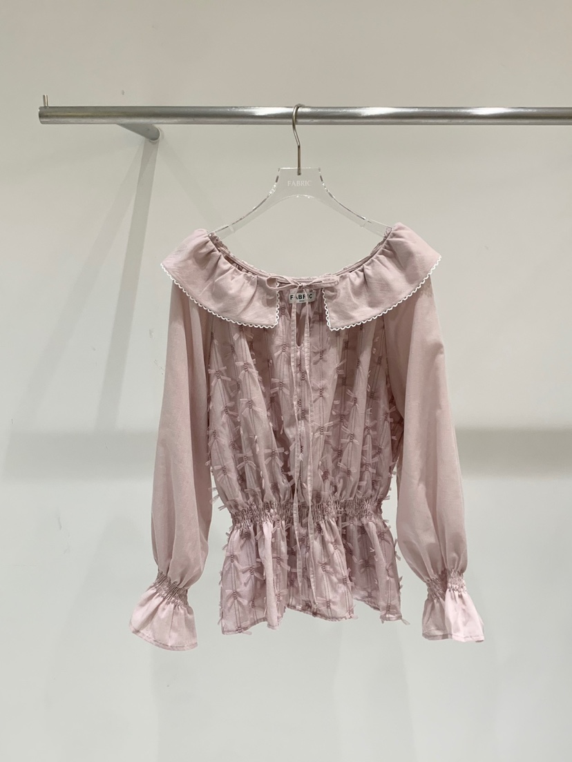 FABRIC東大門代購女士新款真品推薦時尚人氣熱賣襯衫蕾絲衫FABRIC襯衫/蕾絲衫圖色2