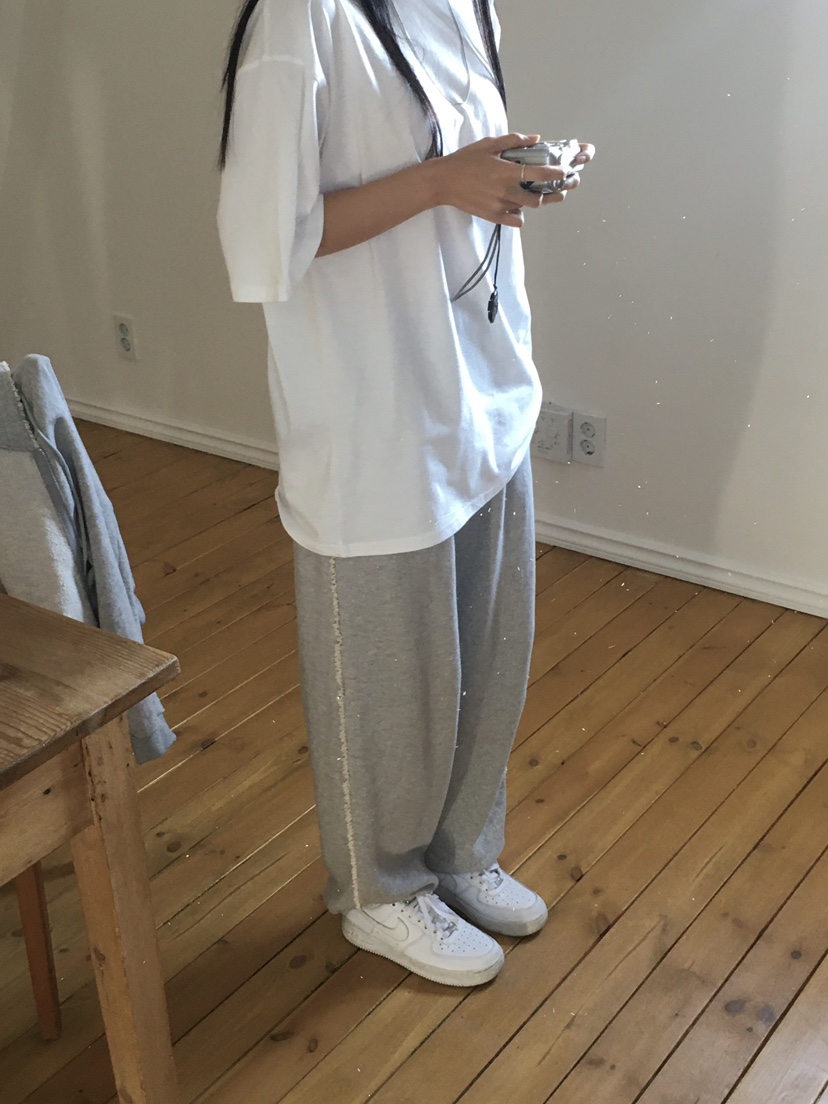 ORDINARYA韓國直郵女裝新款推薦人氣熱賣時尚真品休閑褲蕾絲ROESMMOSS休閑褲