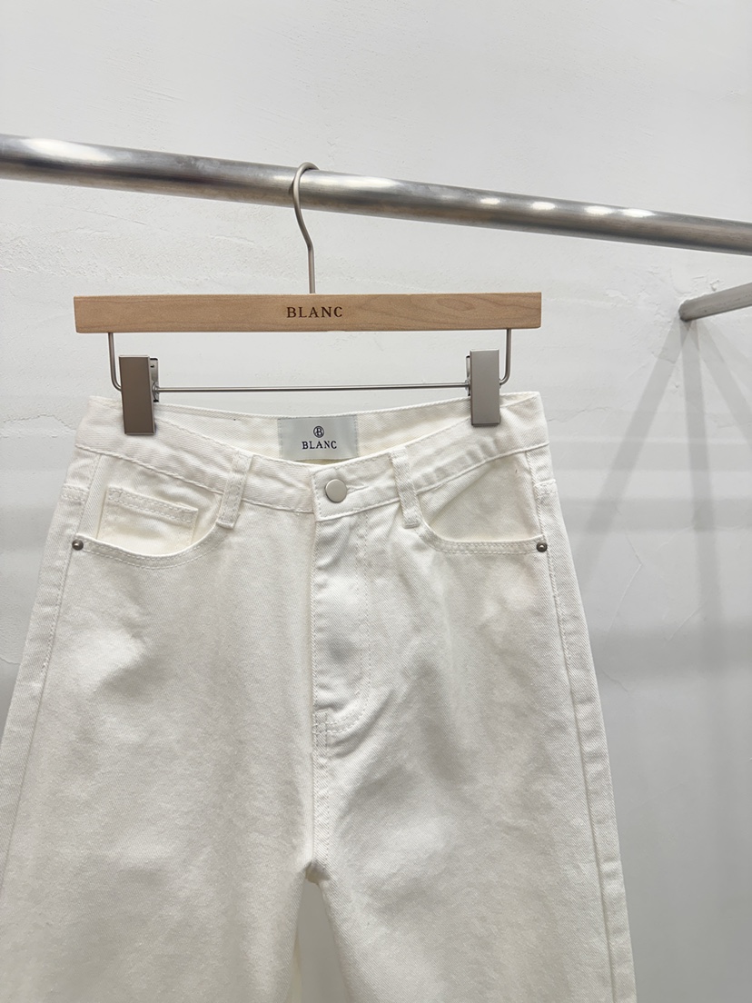BLANC-A東大門實拍女裝新品熱賣休閑25春夏推薦人氣牛仔褲BLANC-A牛仔褲