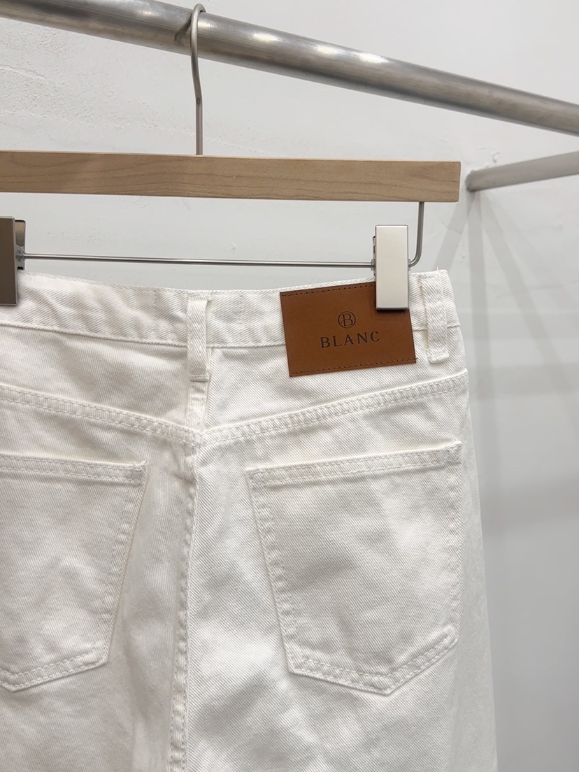 BLANC-A東大門實拍女裝新品熱賣休閑25春夏推薦人氣牛仔褲BLANC-A牛仔褲