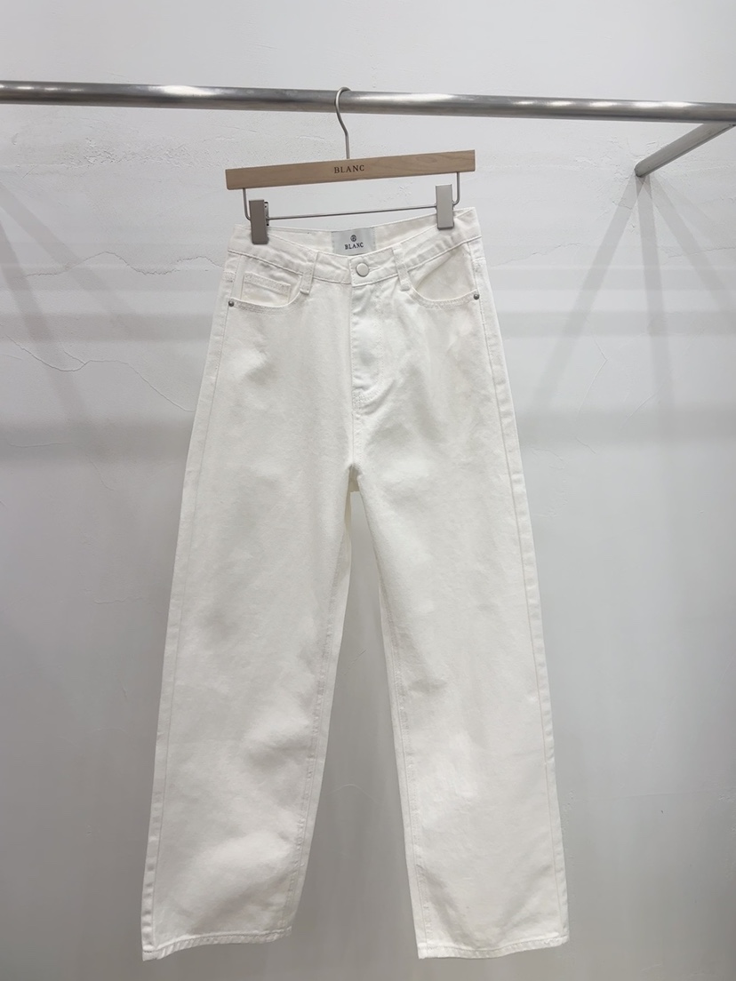 BLANC-A東大門實拍女裝新品熱賣休閑25春夏推薦人氣牛仔褲BLANC-A牛仔褲