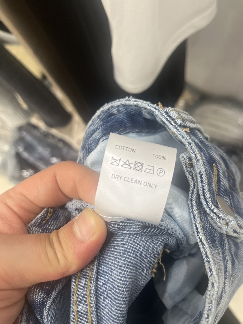 BLANC-A東大門代購女裝新品真品職業25春夏推薦休閑牛仔褲BLANC-A牛仔褲