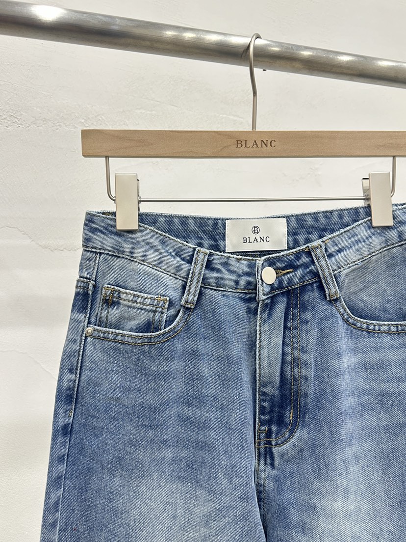 BLANC-A東大門代購女裝新品職業人氣推薦休閑真品時尚牛仔褲BLANC-A牛仔褲