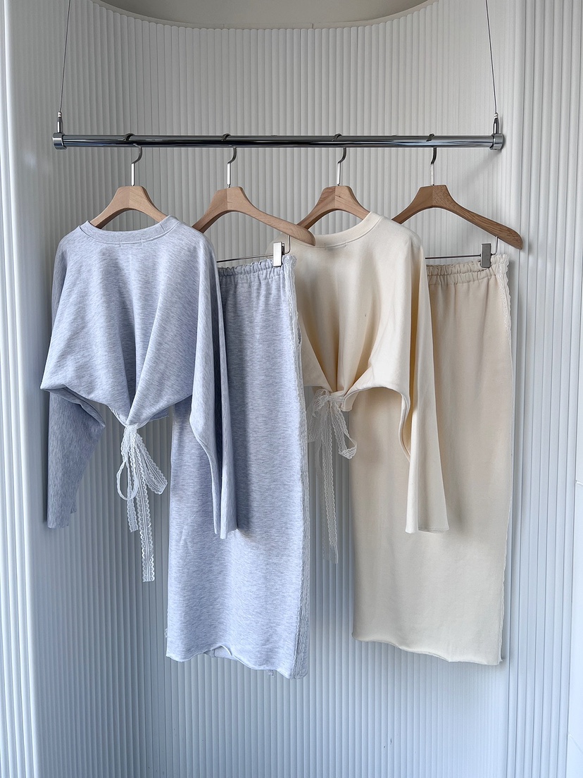 CLOTH東大門代購女裝新品時尚25春夏真品休閑套裝套裝短款蕾絲CLOTH套裝