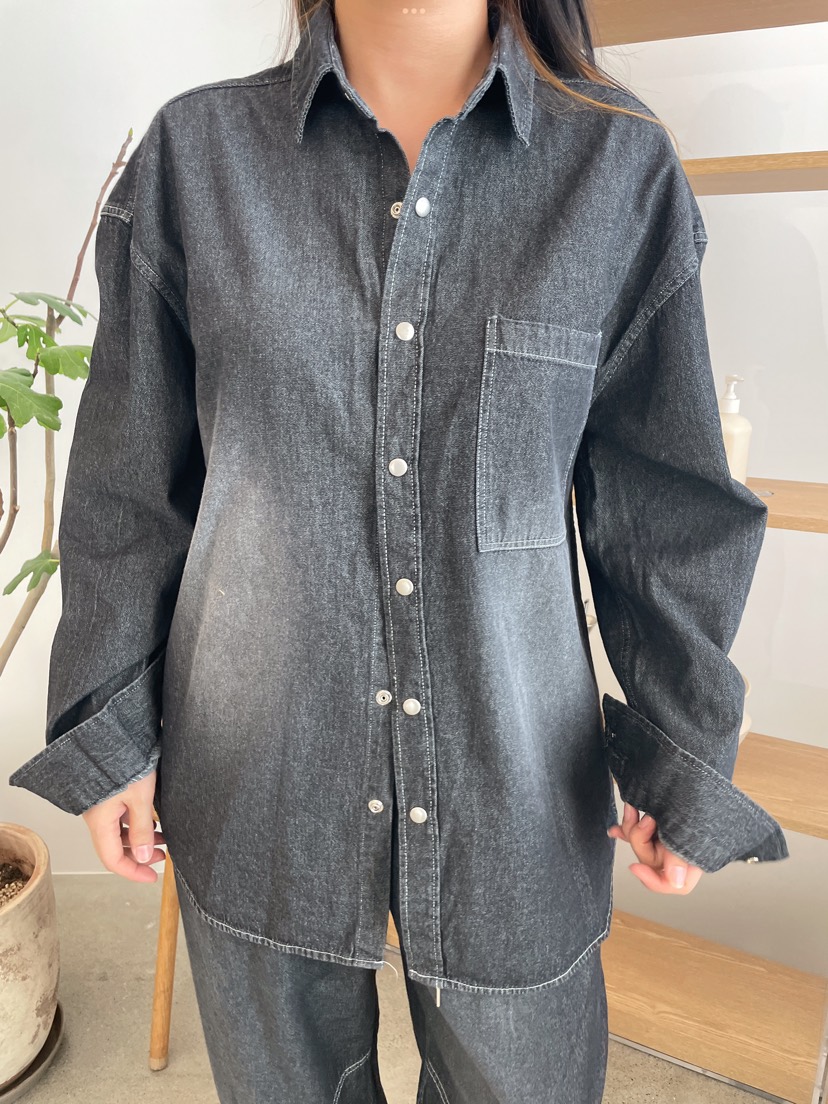 PAIRING韓國代購女裝新品職業人氣推薦熱賣25春夏襯衫蕾絲衫PAIRING襯衫/蕾絲衫圖色2