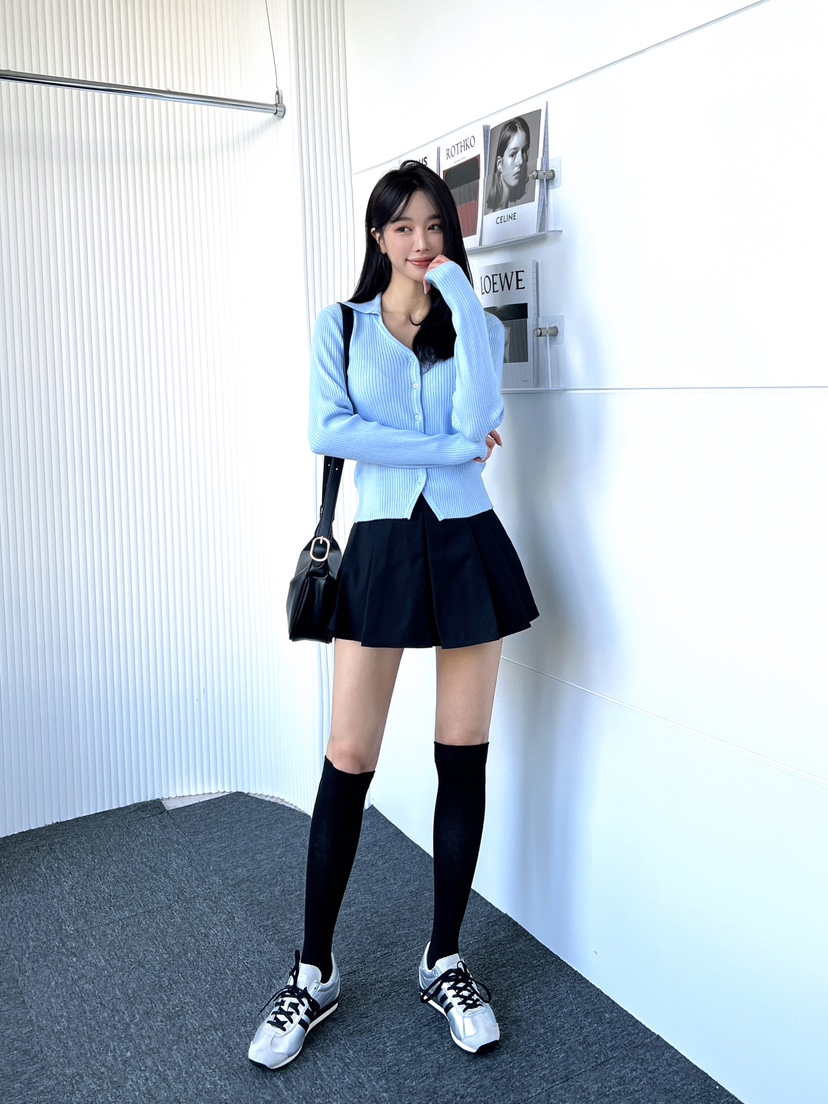 CLOTH韓國代購女裝新款休閑熱賣人氣推薦25春夏職業針織衫開衫CLOTH針織衫