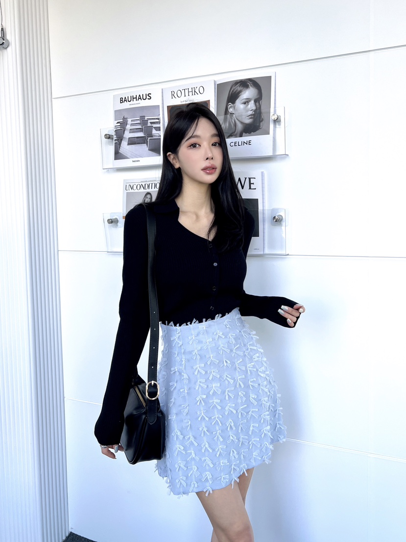 CLOTH韓國代購女裝新款休閑熱賣人氣推薦25春夏職業針織衫開衫CLOTH針織衫