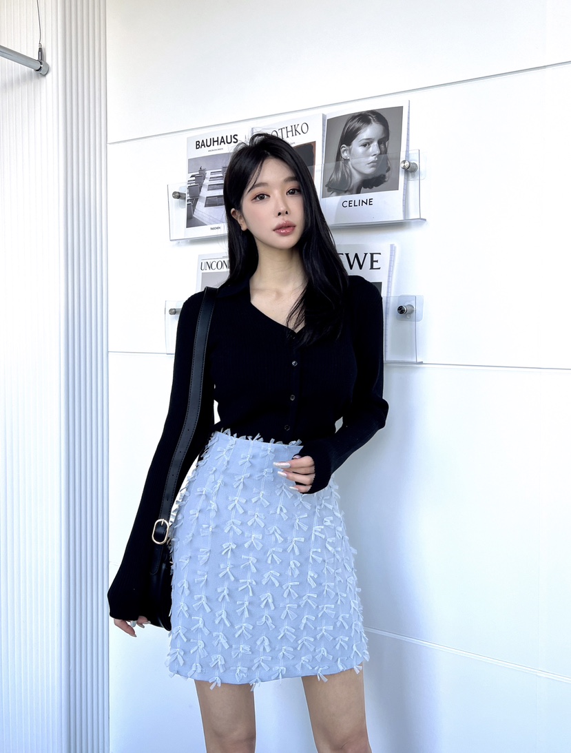 CLOTH韓國代購女裝新款休閑熱賣人氣推薦25春夏職業針織衫開衫CLOTH針織衫圖色3