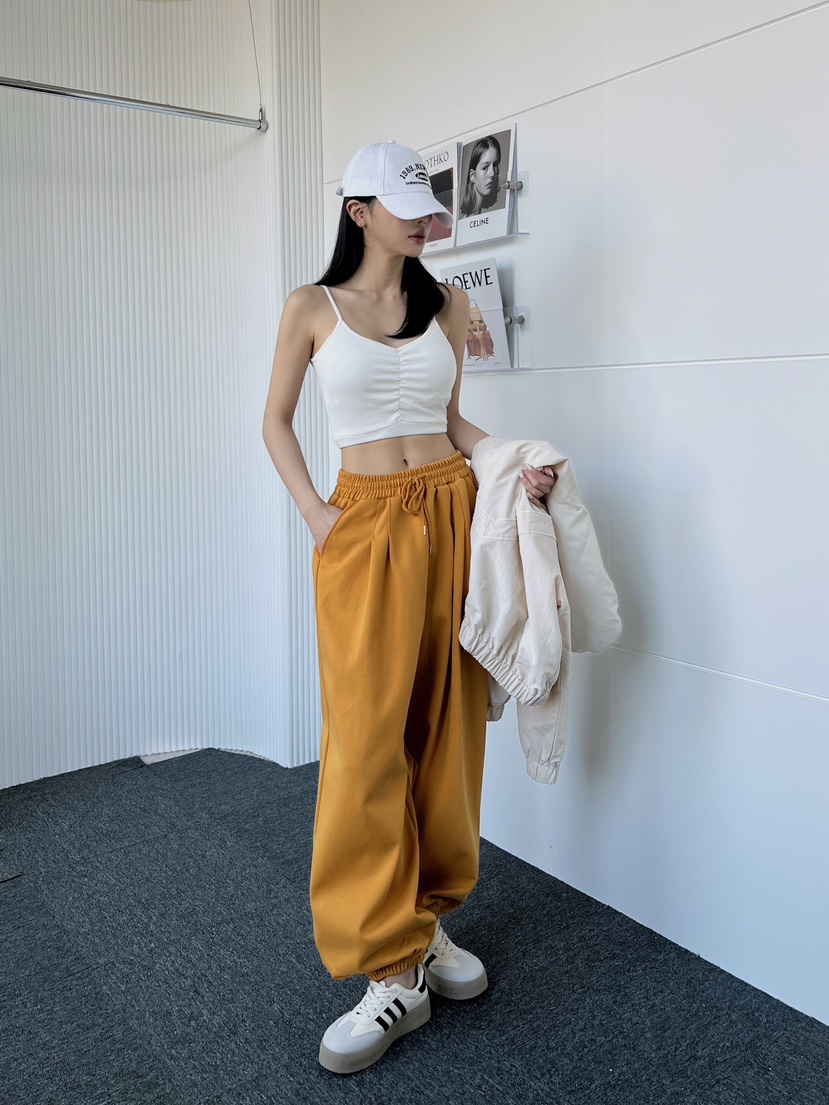 CLOTH東大門代購女士新款推薦真品職業熱賣25春夏休閑休閑褲CLOTH休閑褲